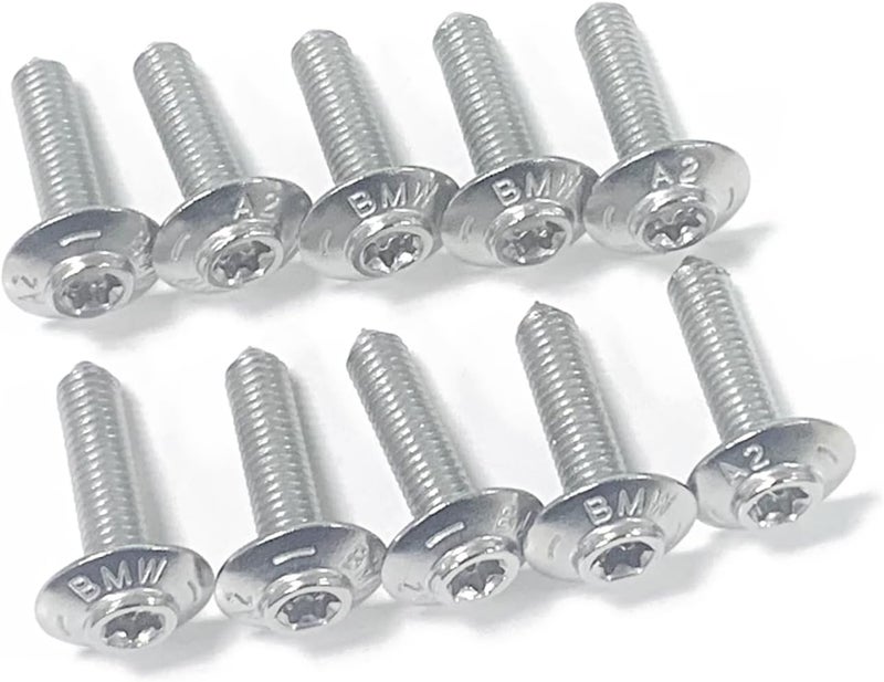 GYMARK Motorcycle Fairing Bolt Kit M5*14 M5*17 M5*20 Universal Screws for BMW R1200GS F700GS F800R G650GS K1600GTL S1000RR F850GS F750GS F900R C400X C600 Replacement Accessories (B - M5*20) - Image 4